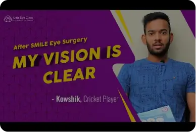 Now My Vision is Clear -Kowshik | Dr.Arulmozhi Varman | Uma Eye Clinic